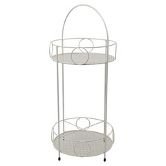 Mathieu Matégot Petite table de bar française du milieu du siècle, années 1950