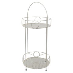 Mathieu Matégot French Midcentury Small Bar Table 1950s