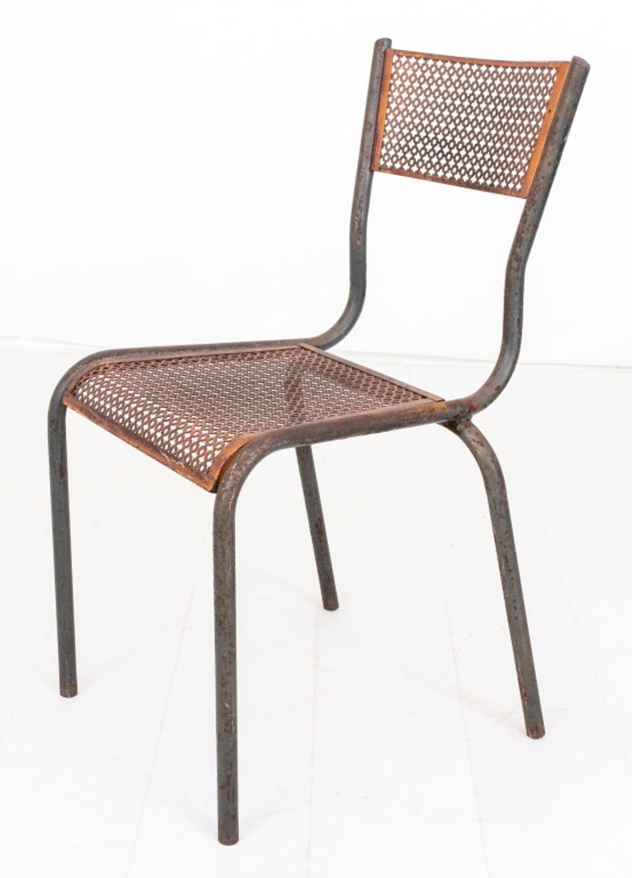Mathieu Mategot French Modernist Side Chairs, Pair For Sale 2