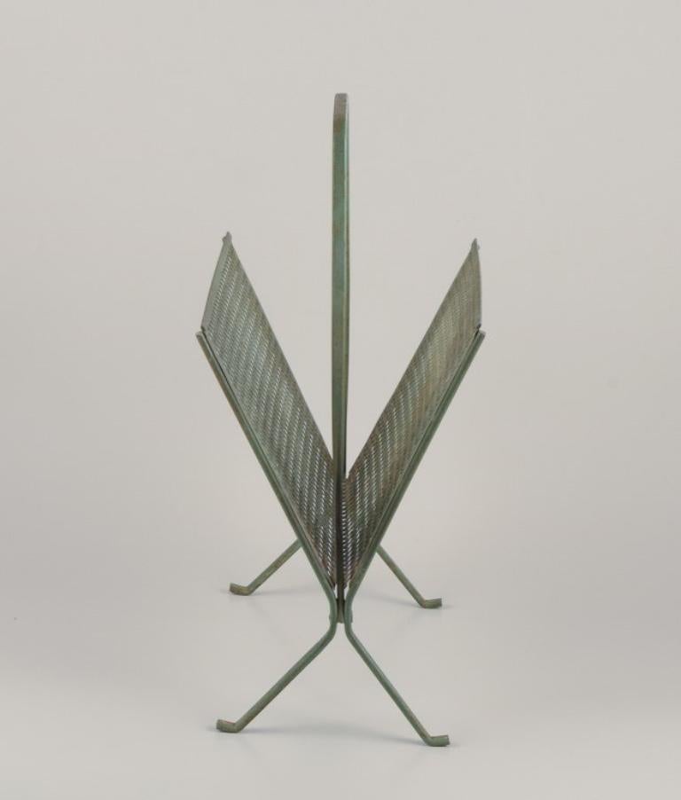 Modern Mathieu Mategot, Hungarian-French industrial designer. Magazine holder For Sale