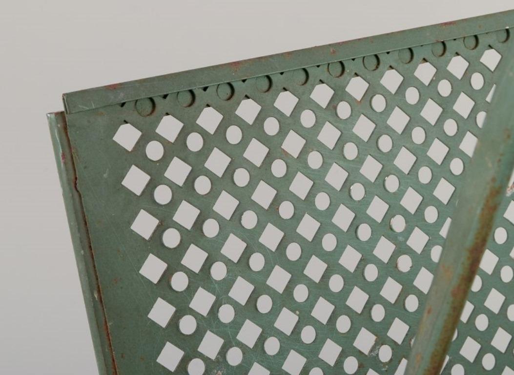 Metal Mathieu Mategot, Hungarian-French industrial designer. Magazine holder For Sale
