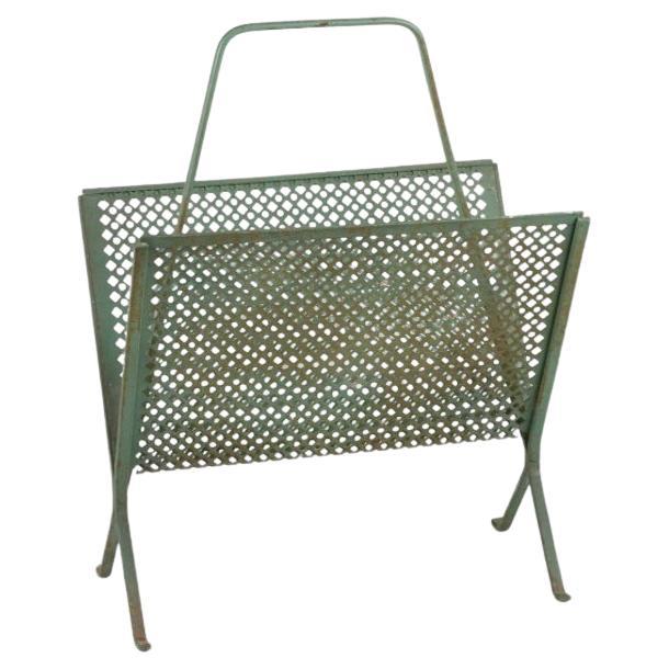 Mathieu Mategot, Hungarian-French industrial designer. Magazine holder For Sale