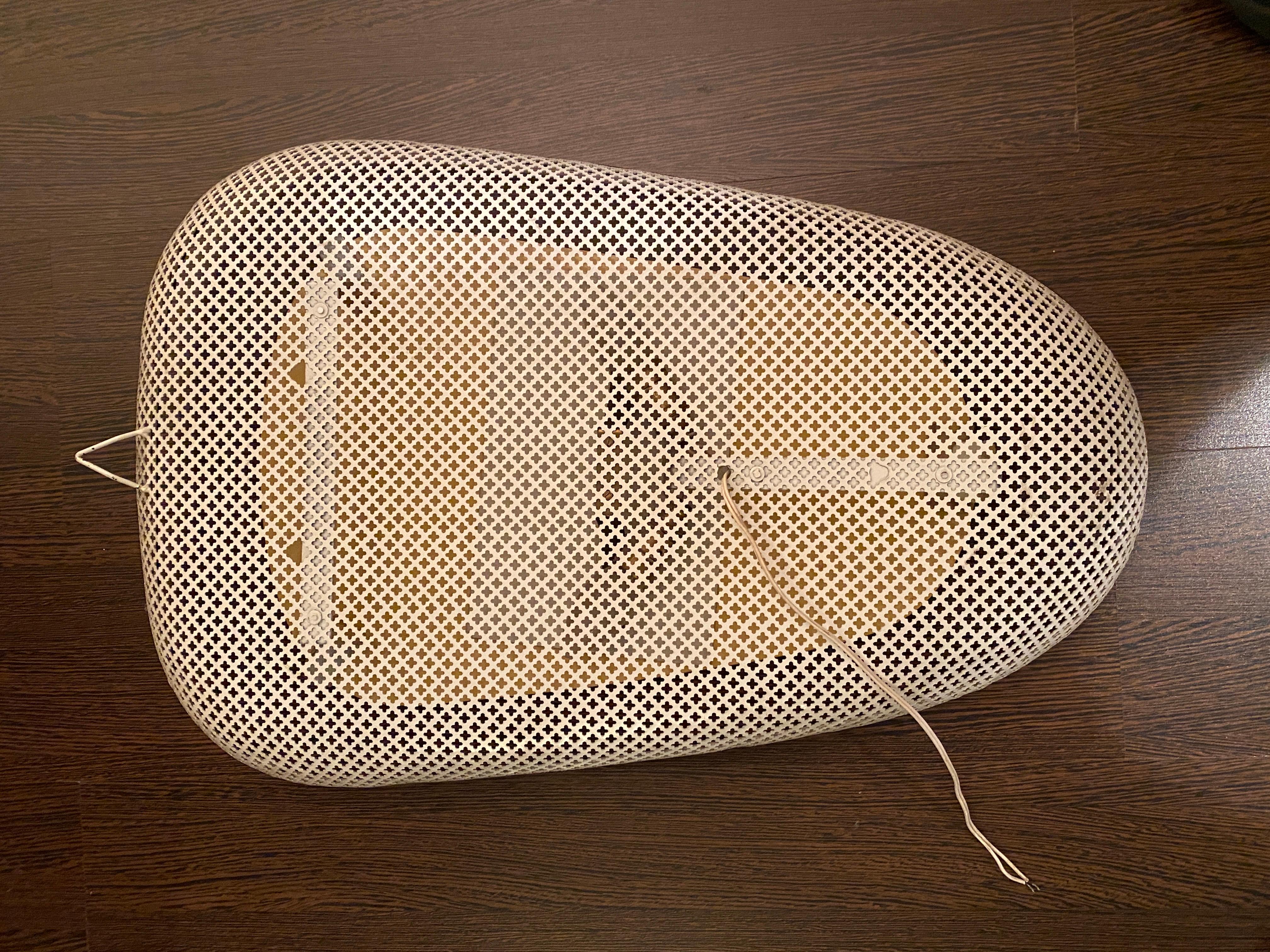 20th Century Mathieu Mategot - Illuminated wall mirror, 1950s For Sale
