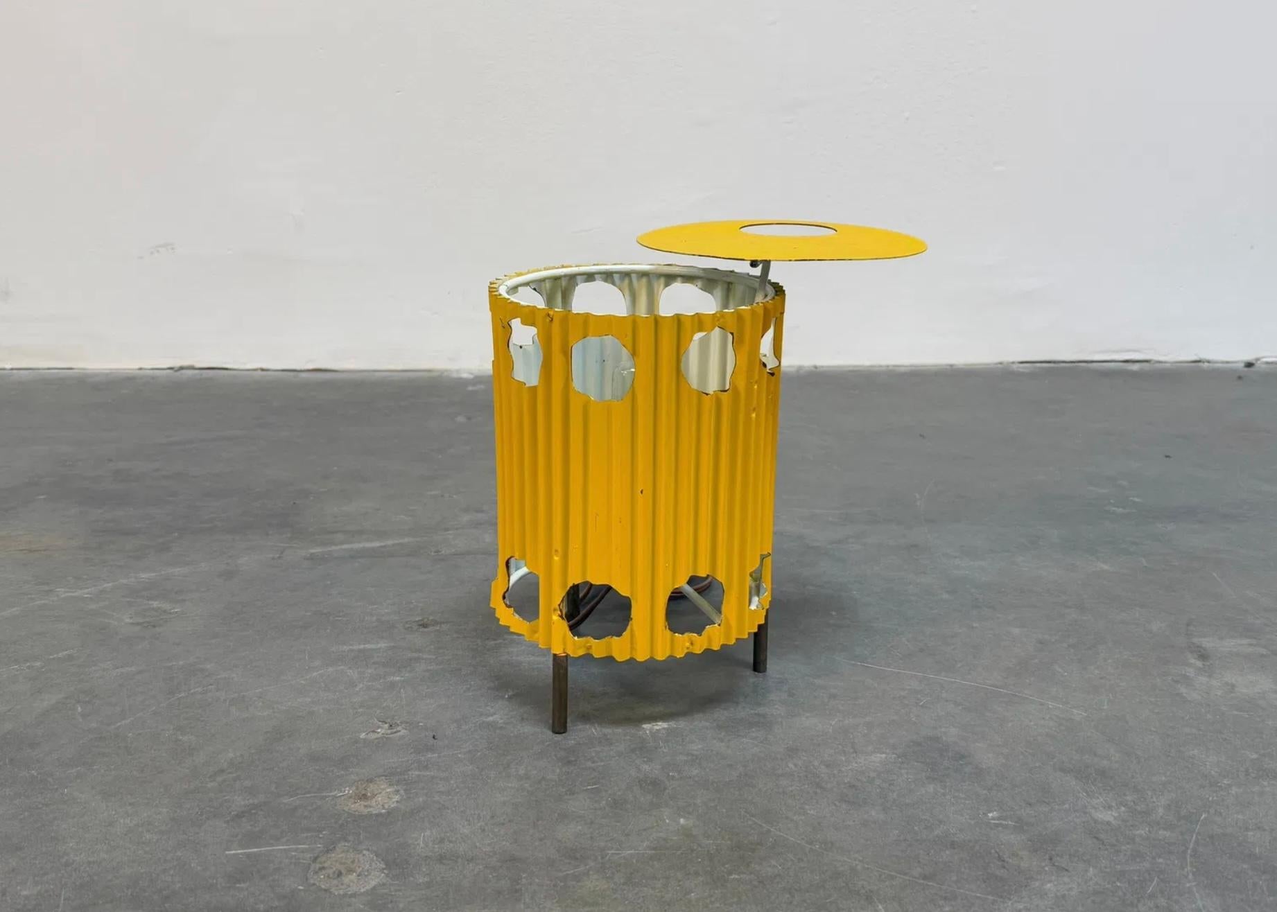 Modern Mathieu Matégot, Java Table Lamp, 1954 For Sale