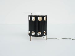 Mathieu Matégot Java Table Lamp, 1954, France