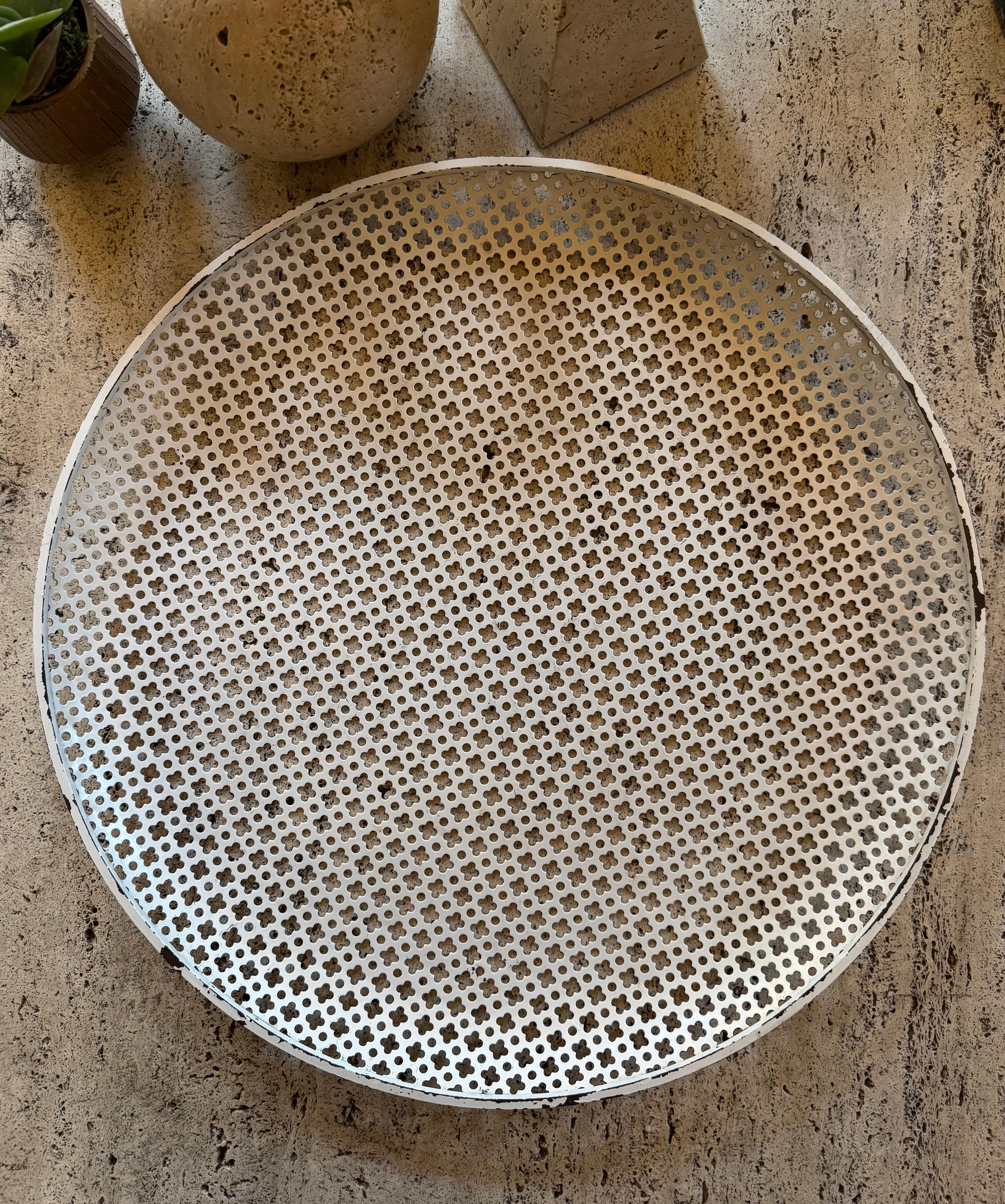 Mathieu Mategot large pierced metal tray c.1955 im Angebot 1