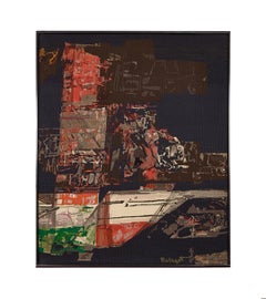 Mathieu Matégot, "Manhattan" Original French Hand-woven Tapestry