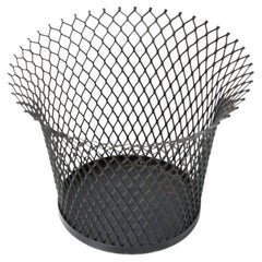 Mathieu Matégot Mid-Century Modern, Enameled Metal Basket, circa 1950