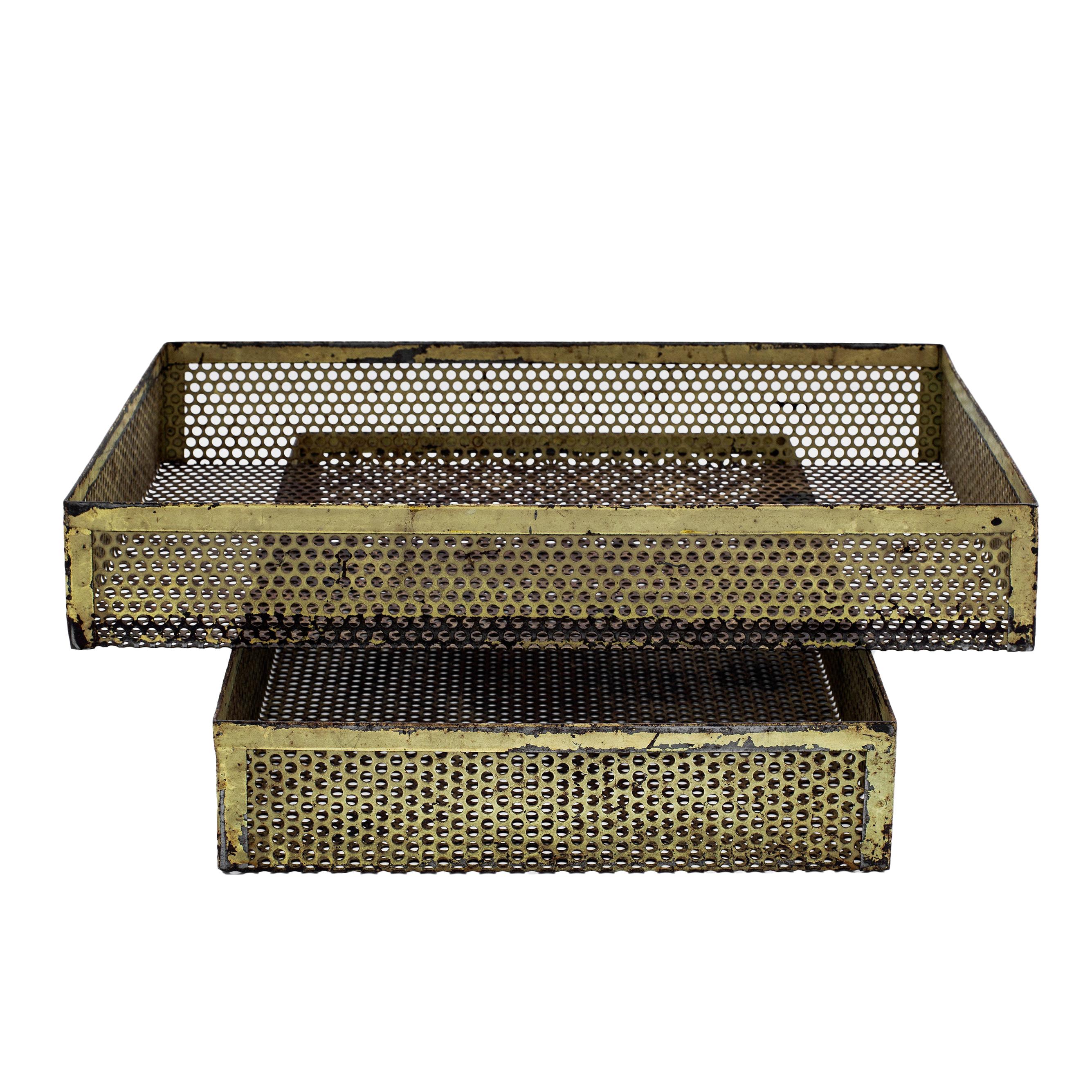 Mathieu Matégot Perforated Paper Trays