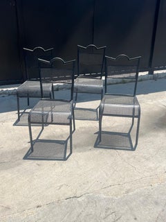 Mathieu Matégot Perforated Steel Chairs