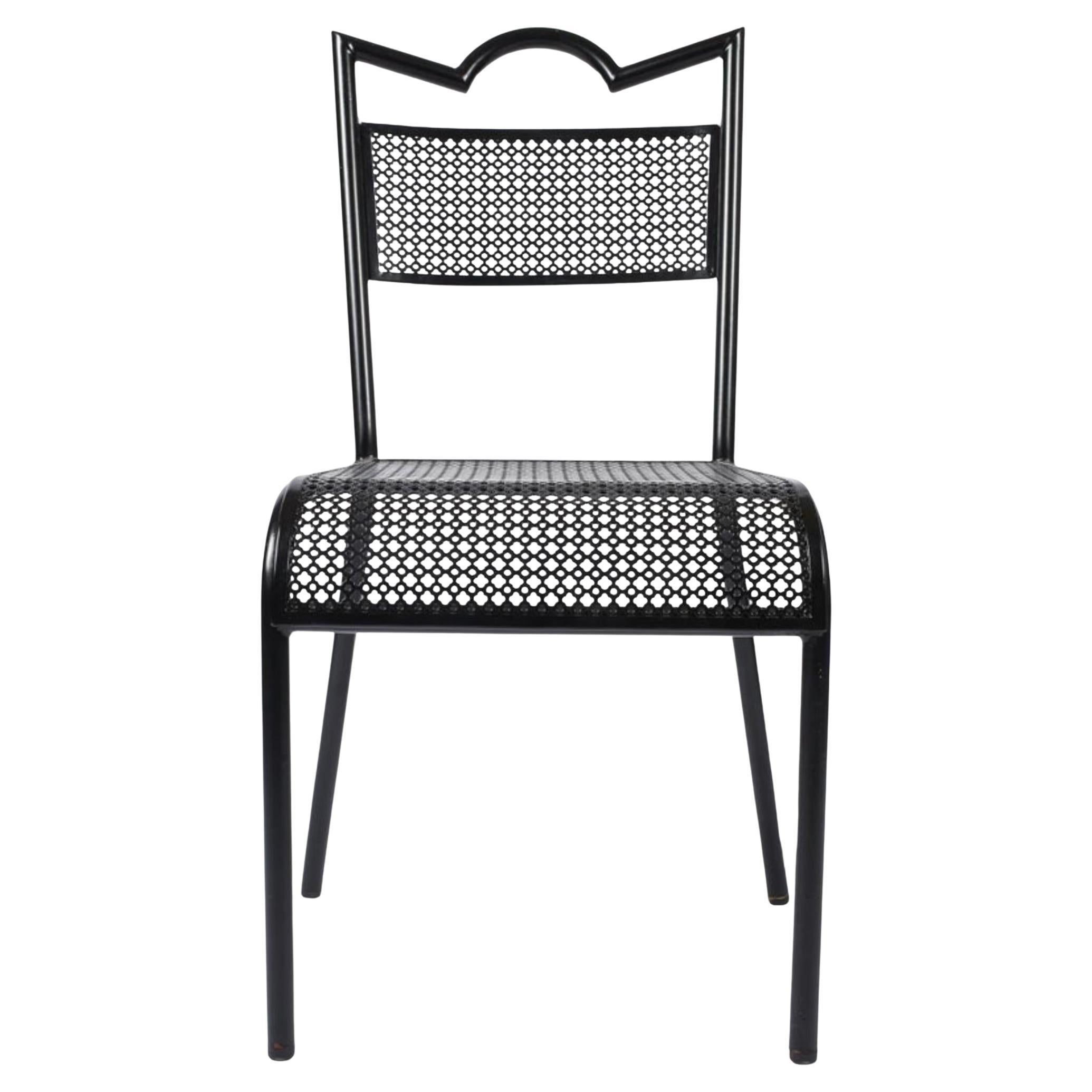 Mathieu Matégot Chaises en acier perforé