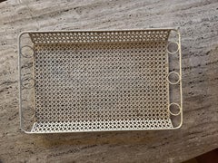 Bandeja de metal perforado Mathieu Mategot c.1950