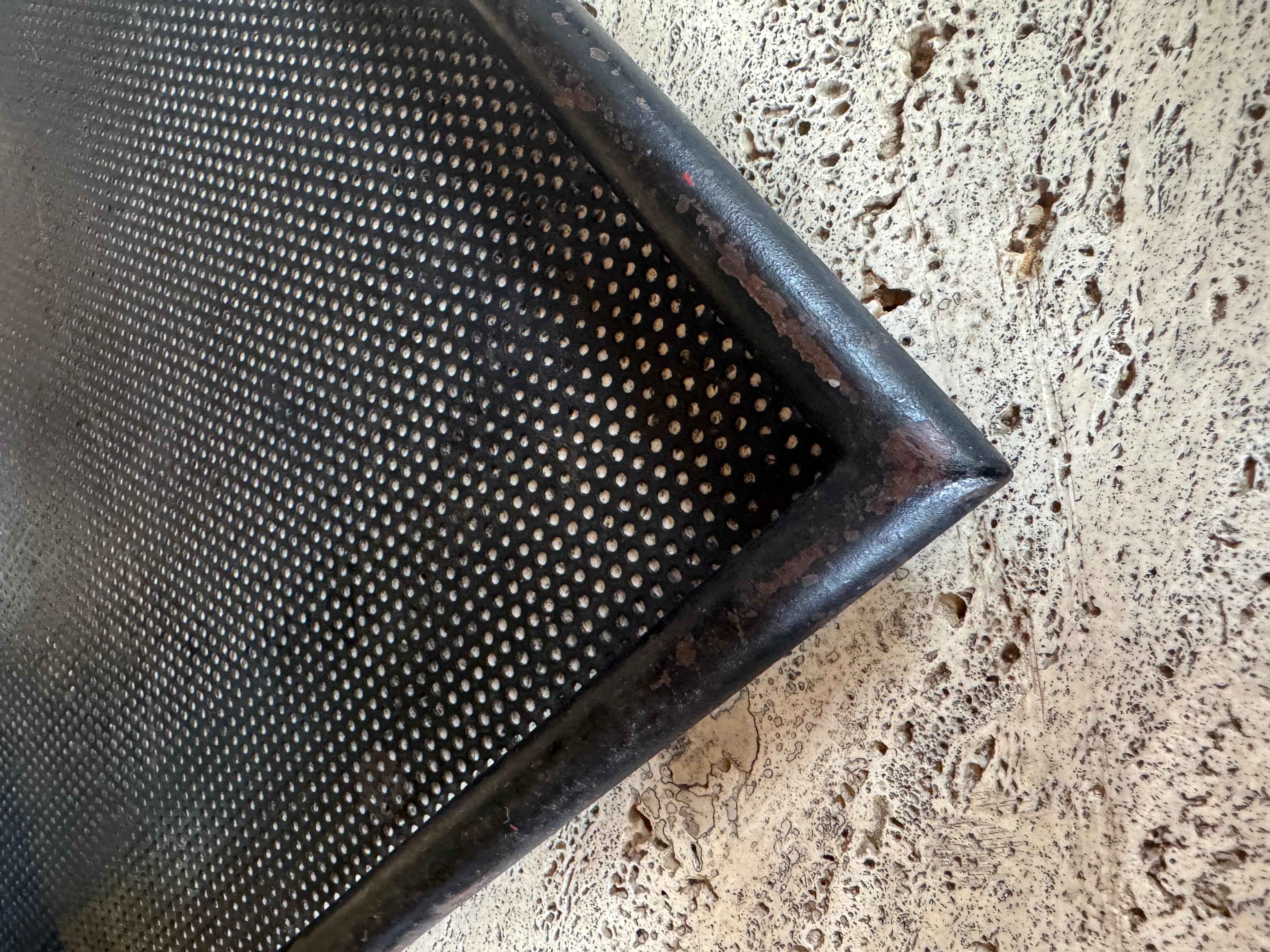 Mathieu Mategot pierced metal tray c.1950’s In Good Condition For Sale In London, GB
