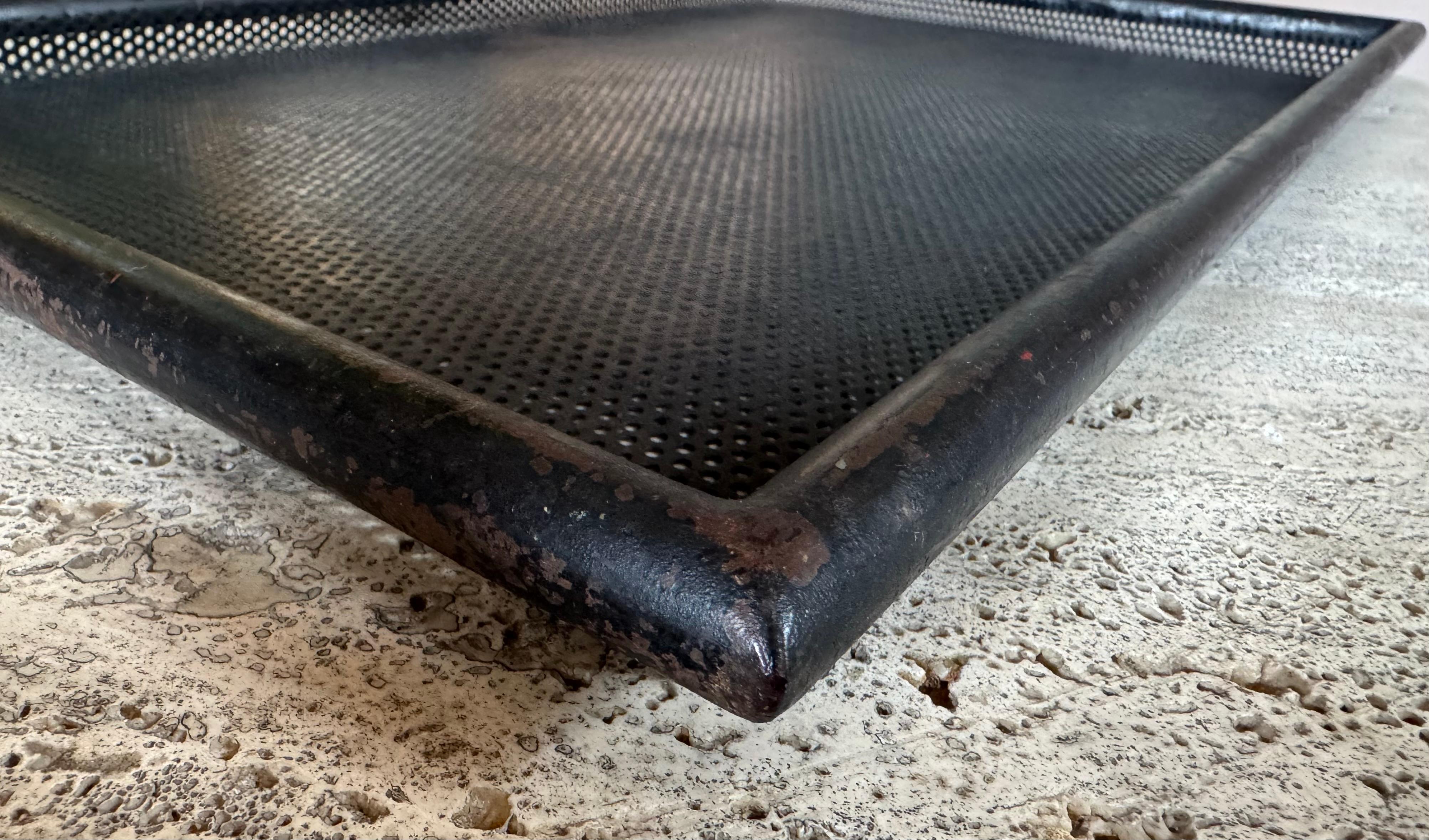 20th Century Mathieu Mategot pierced metal tray c.1950’s For Sale