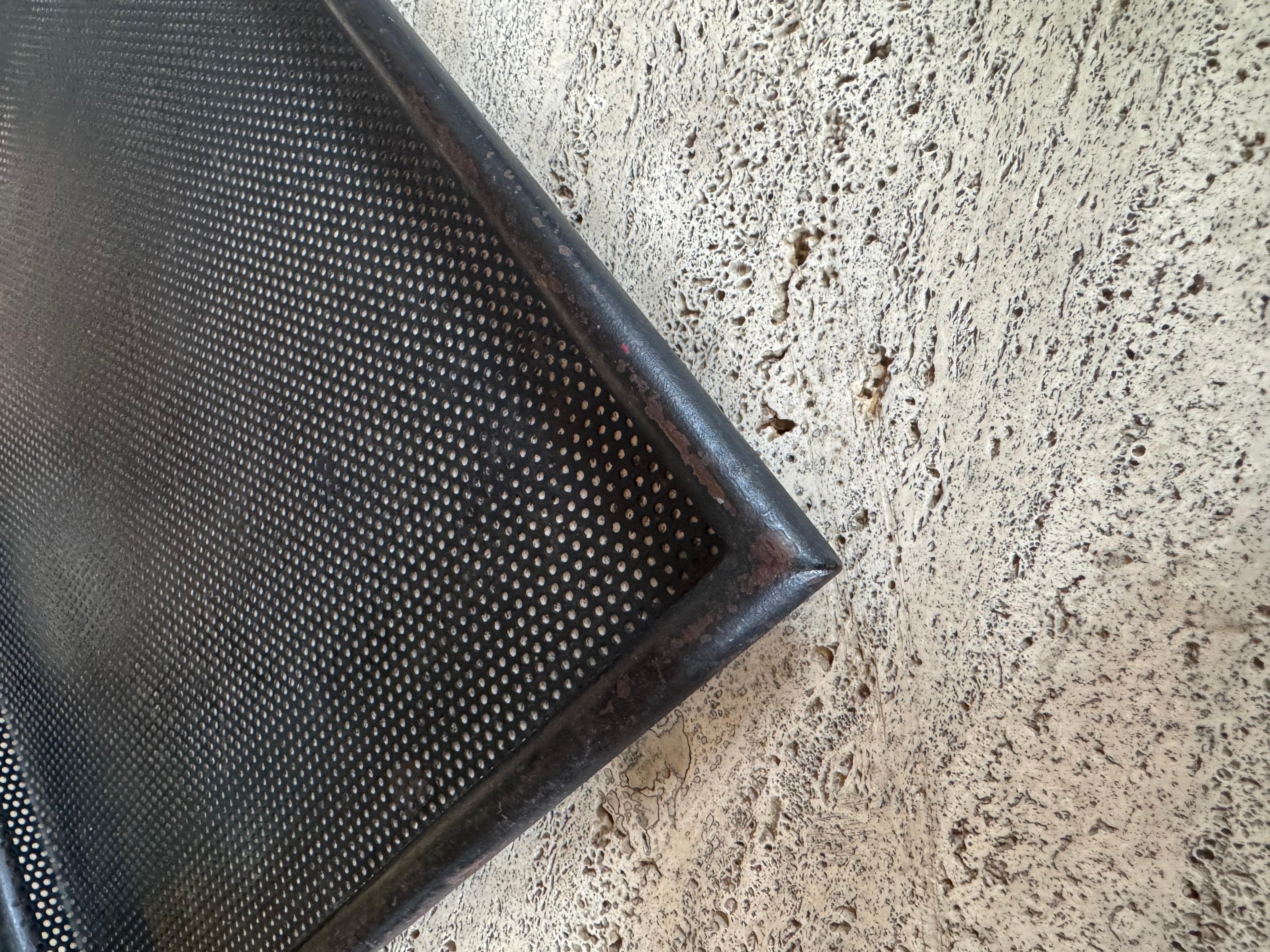 Mathieu Mategot pierced metal tray c.1950’s For Sale 1