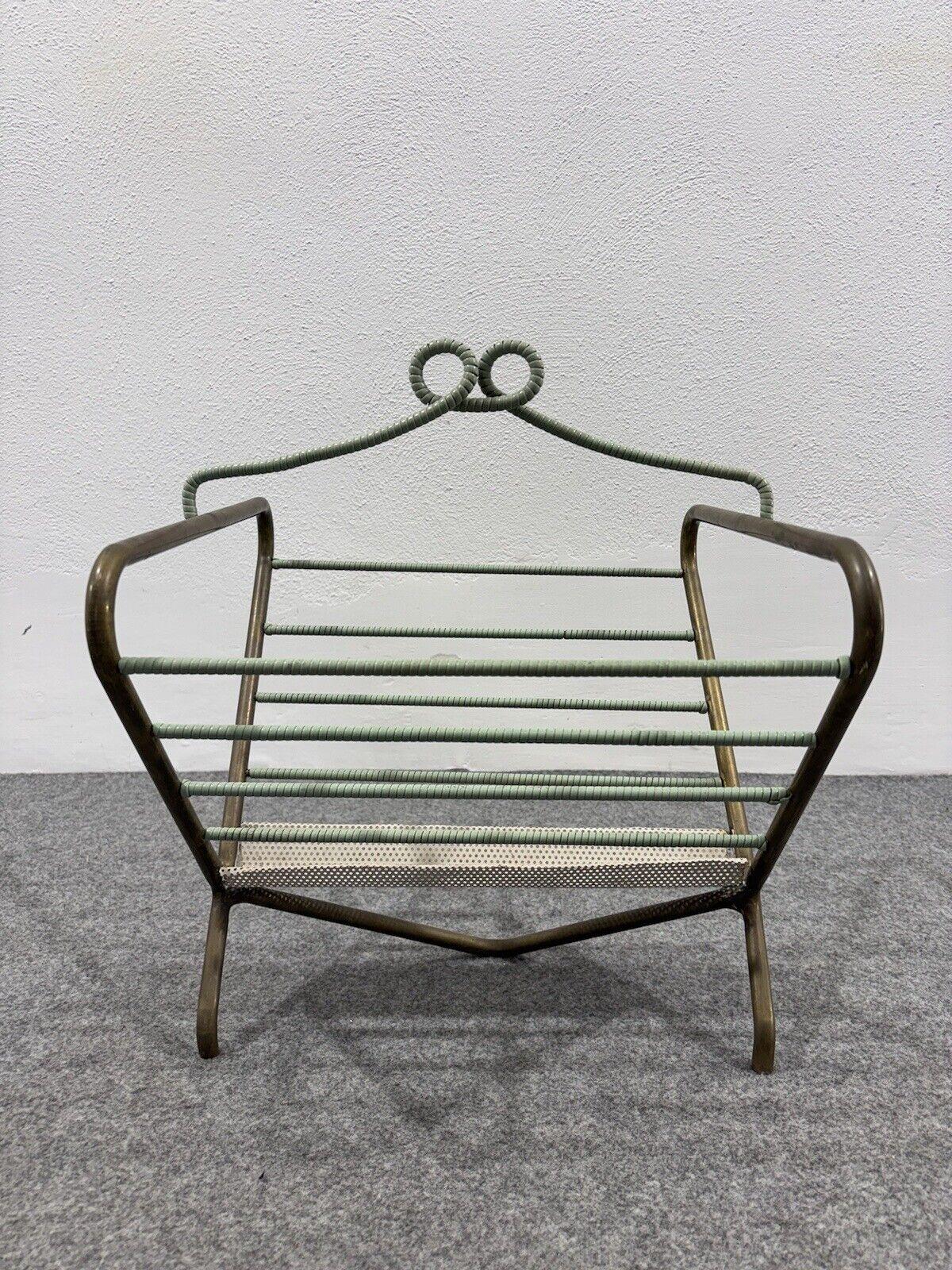 Metal Mathieu Mategot Magazine rack Design Mid-century 1950's Modernism For Sale