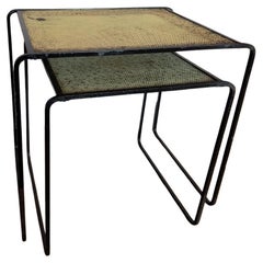 Mathieu Mategot set of tables c.1950’s