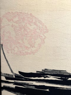 Mathieu Matégot, "Silence Blanc" Original Hand-woven Tapestry