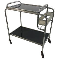 Mathieu Matégot Style Art Deco Bar Cart