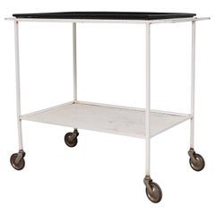 Mathieu Mategot Style Metal Bar Cart by Pilastro