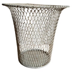 Mathieu Mategot style metal bin
