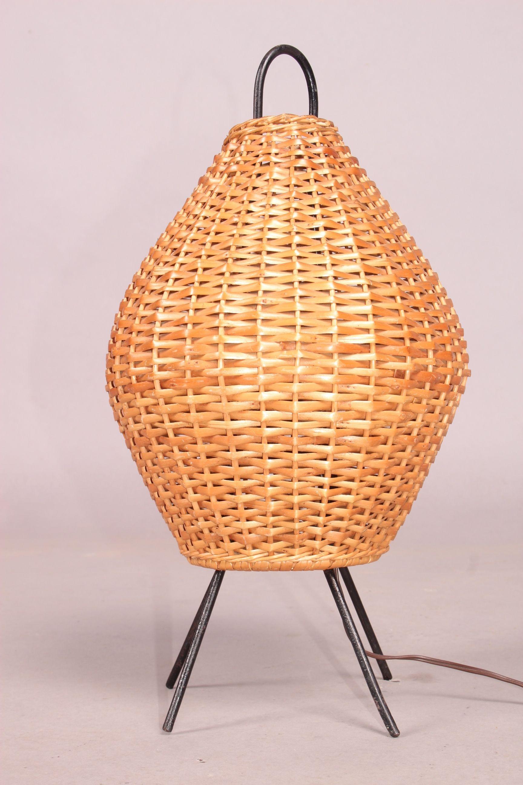 Mathieu Mategot style table lamp.