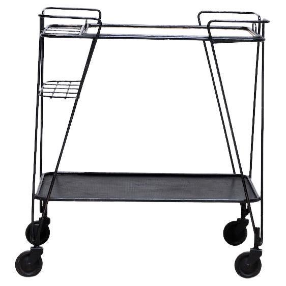 Mathieu Matégot style Trolley