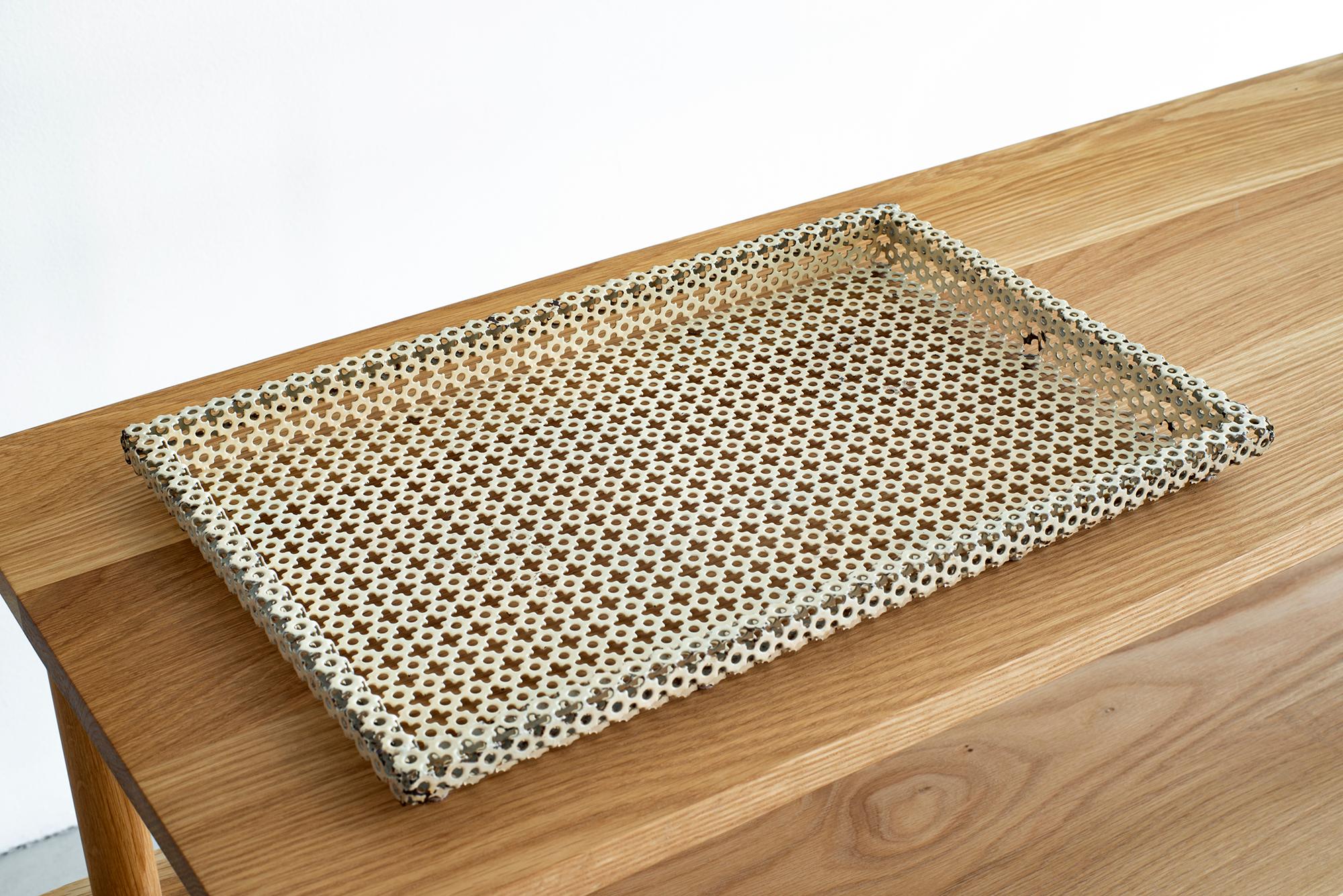 1950s French - Mathieu Mategot Perforated Tray