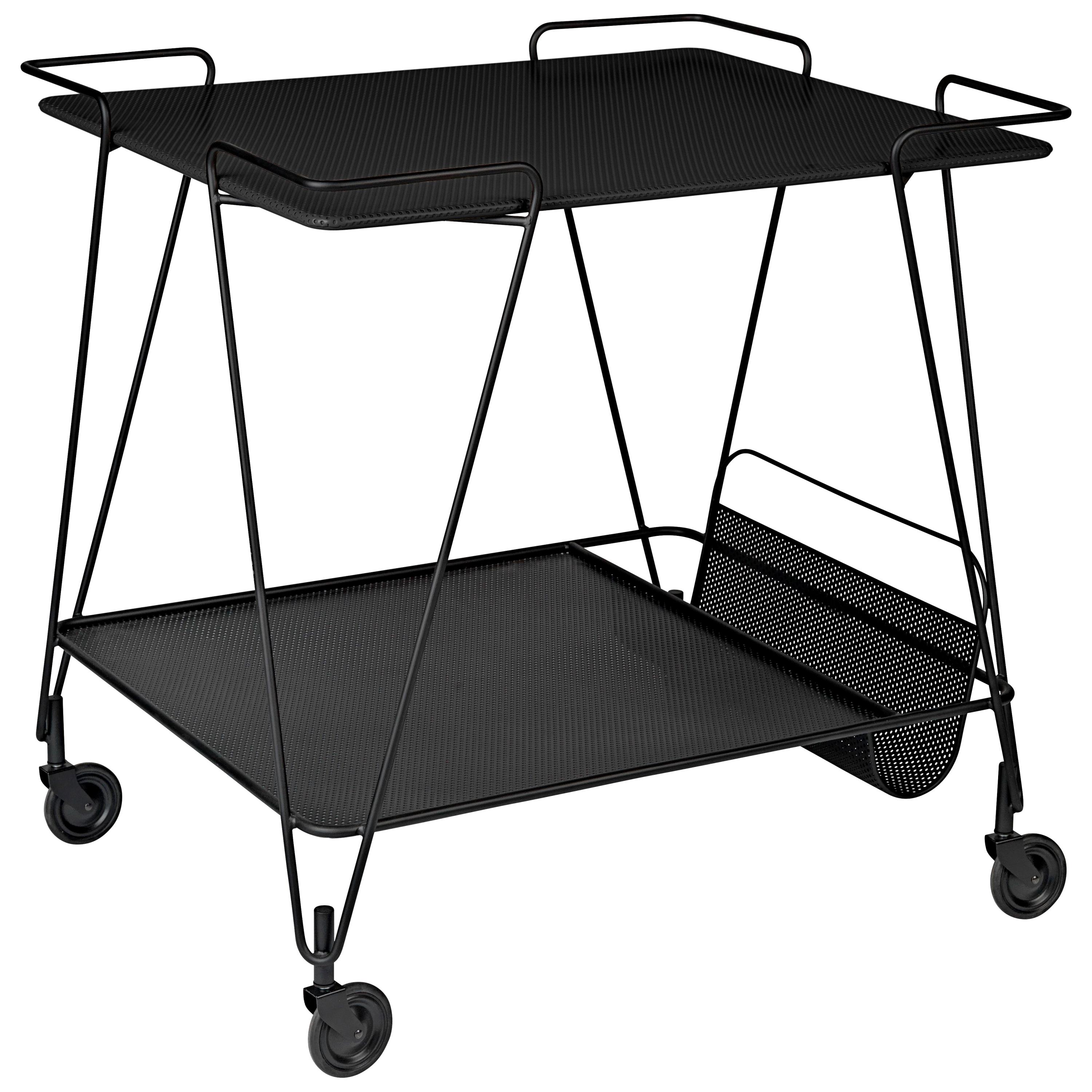 Mathieu Matégot Trolley For Sale