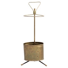 Mathieu Mategot Vintage Brass Umbrella Holder, circa 1960
