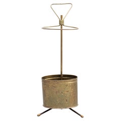 Mathieu Mategot Vintage Brass Umbrella Holder, circa 1960 