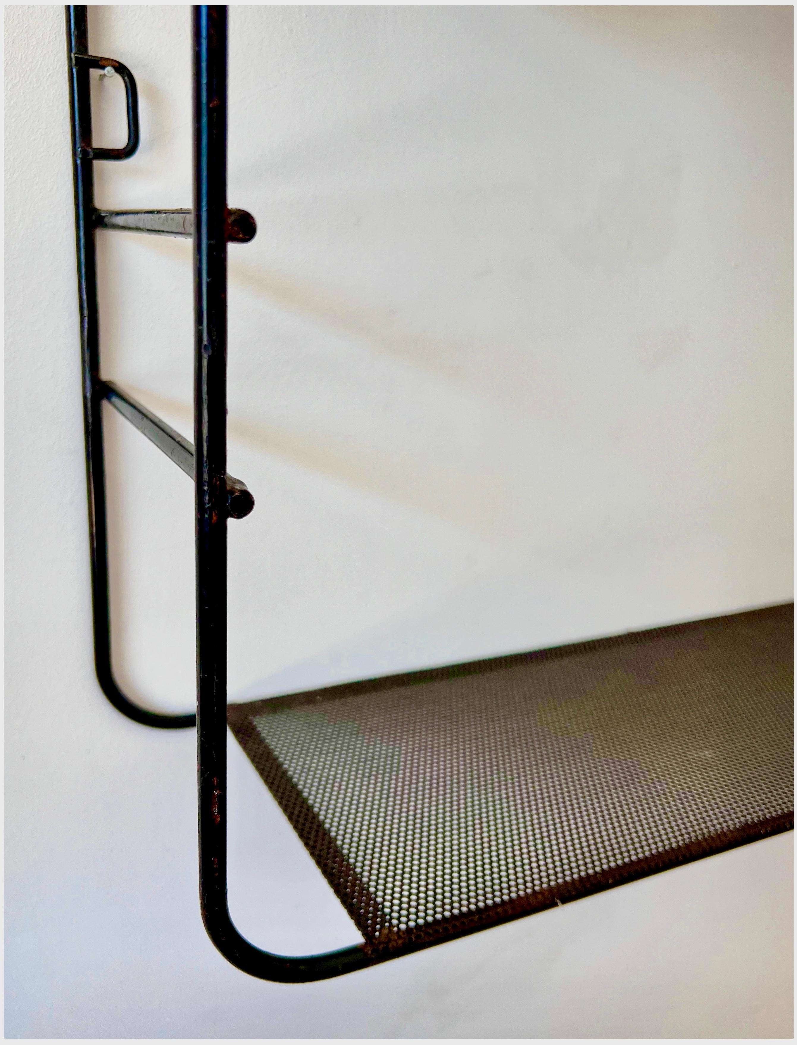 Mathieu Mategot wall-mounted shelf, France, 1957 For Sale 2