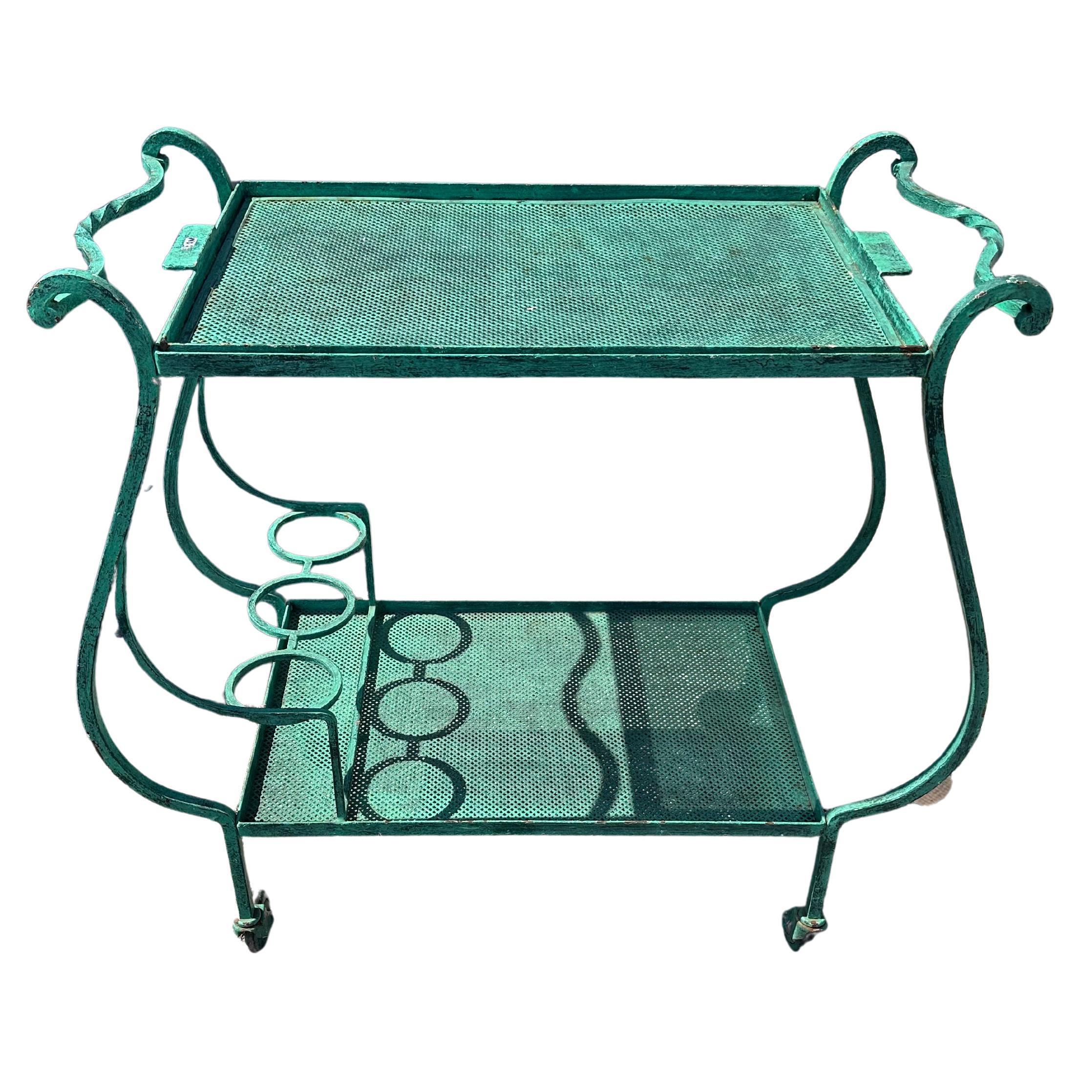 Mathieu Matégot Carts and Bar - 11 For Sale at 1stDibs | mategot