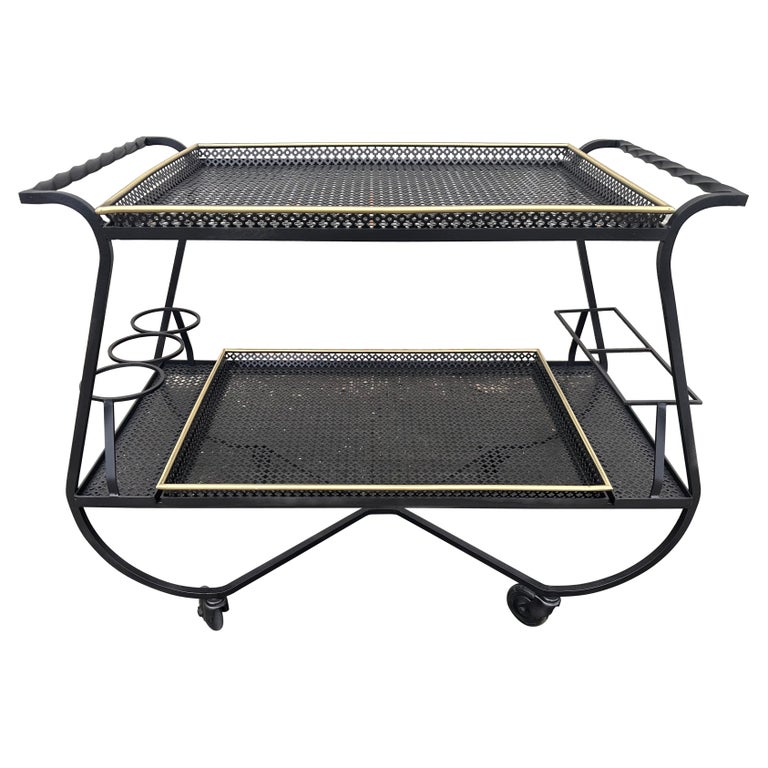 マシューマテゴ Mategot Trolleyヴィンテージ ペリアン プルーヴェ Mathieu Matégot Carts and Bar - 11 For Sale at 1stDibs | mategot