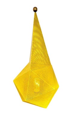 Mathieu Matégot Gelbe Baghdad-Lampe