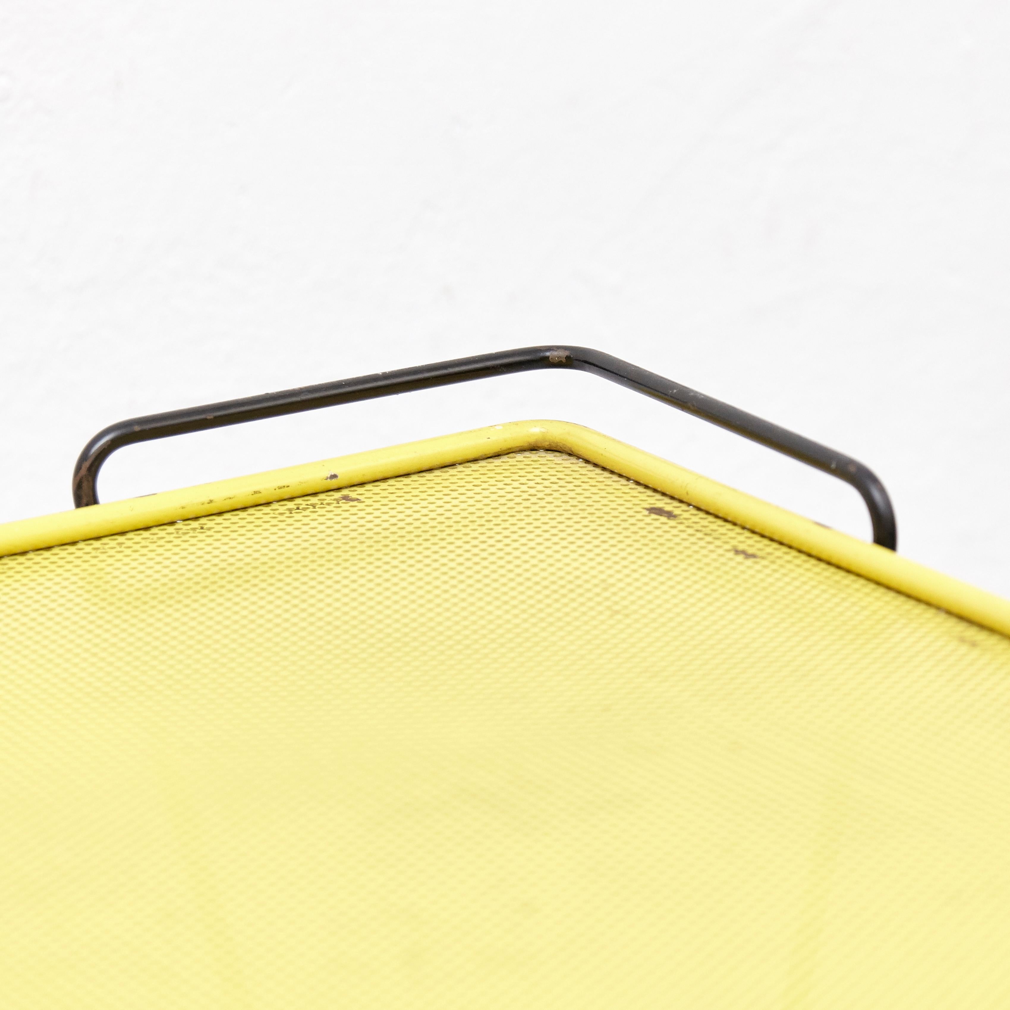 Mathieu Mategot Yellow and Black Trolley, circa 1950 1