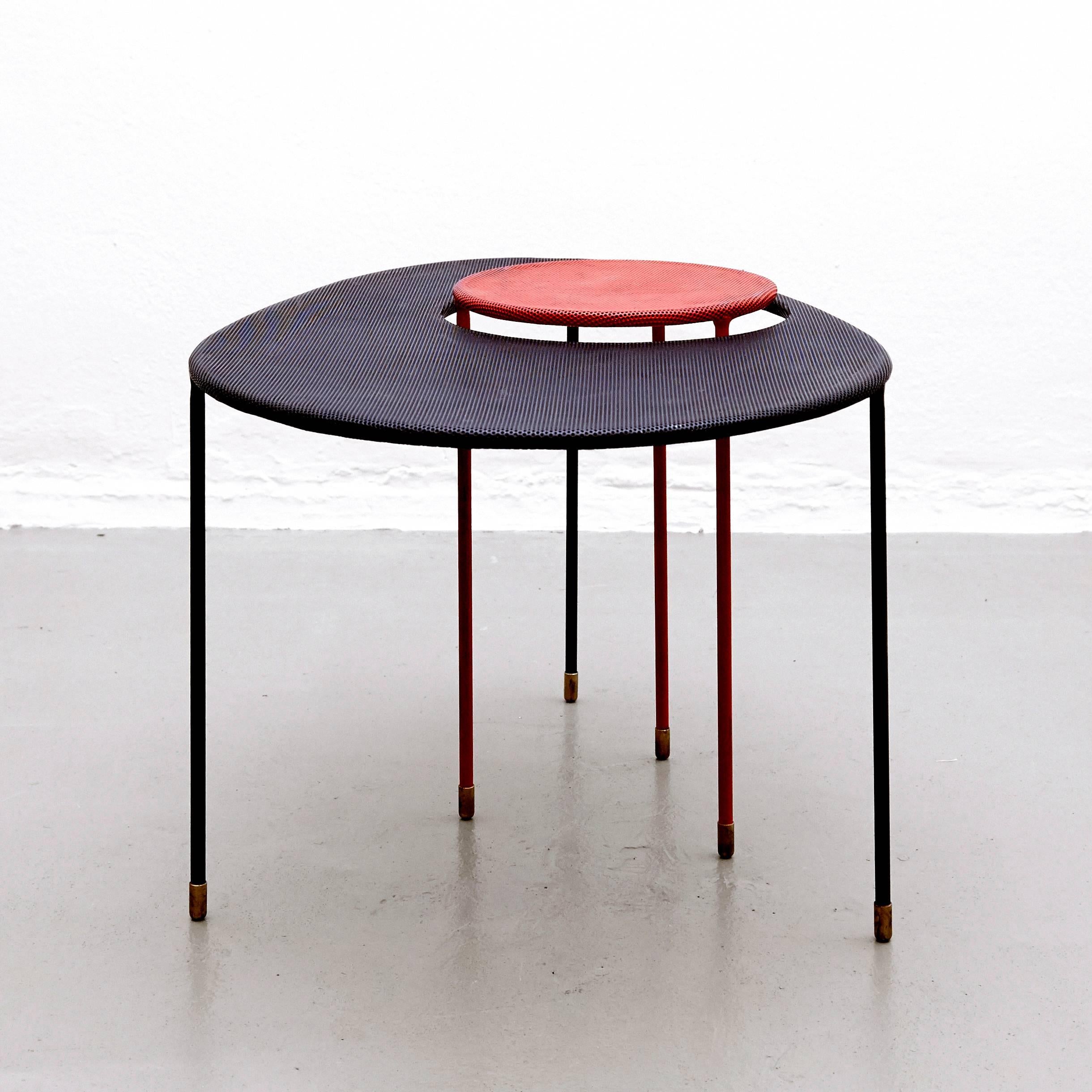 Mid-Century Modern Mathieu Matégot Kangourou Side Tables