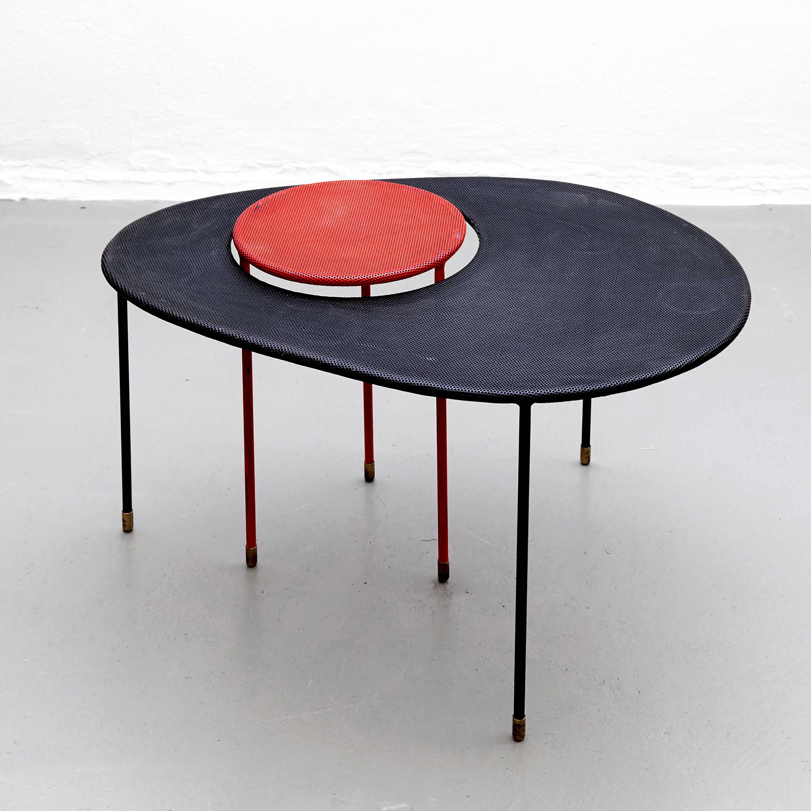Danish Mathieu Matégot Kangourou Side Tables