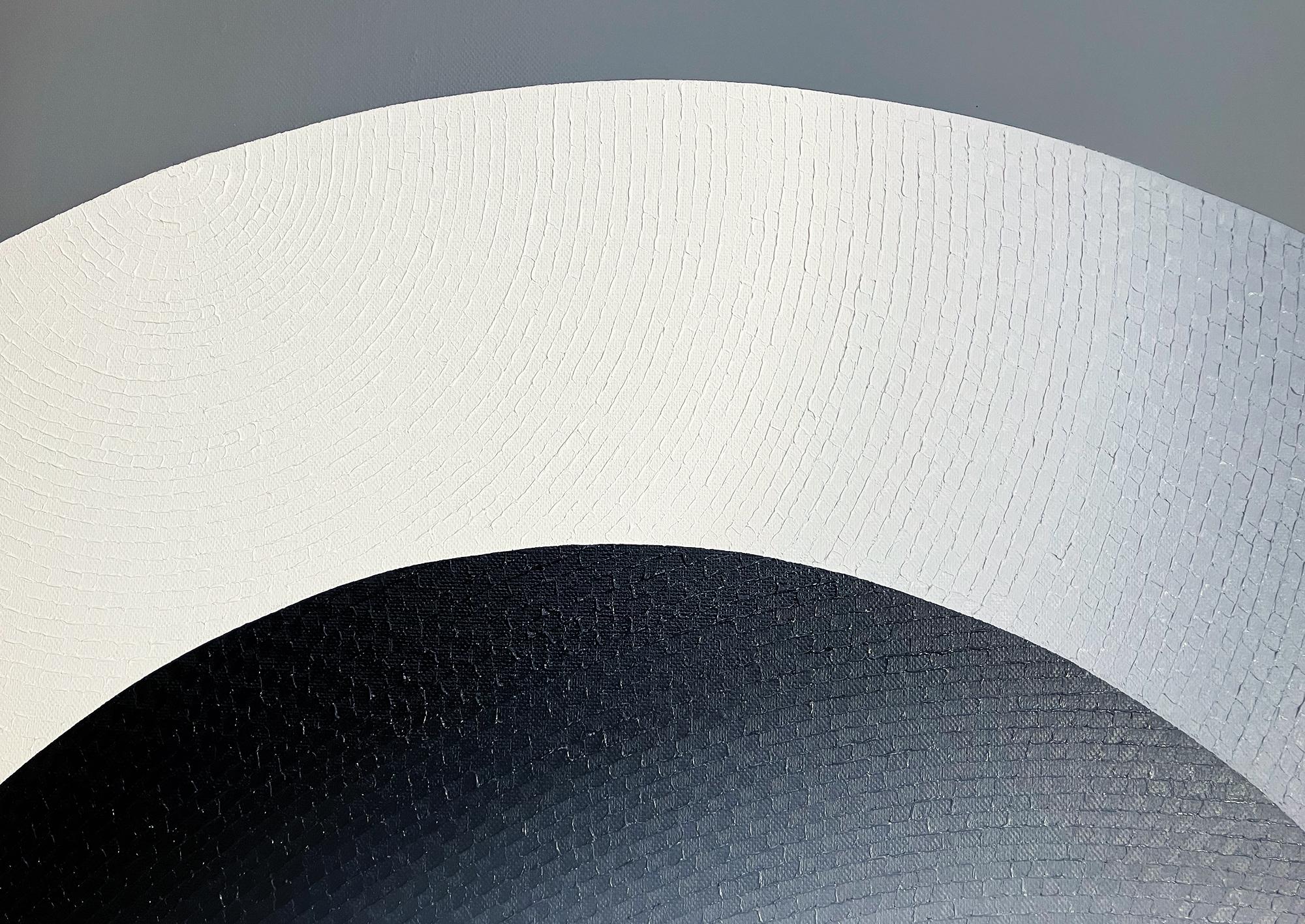 Cabbage Butterfly 2 by Mathieu Piffeteau - Abstract painting, illusion, light For Sale 9