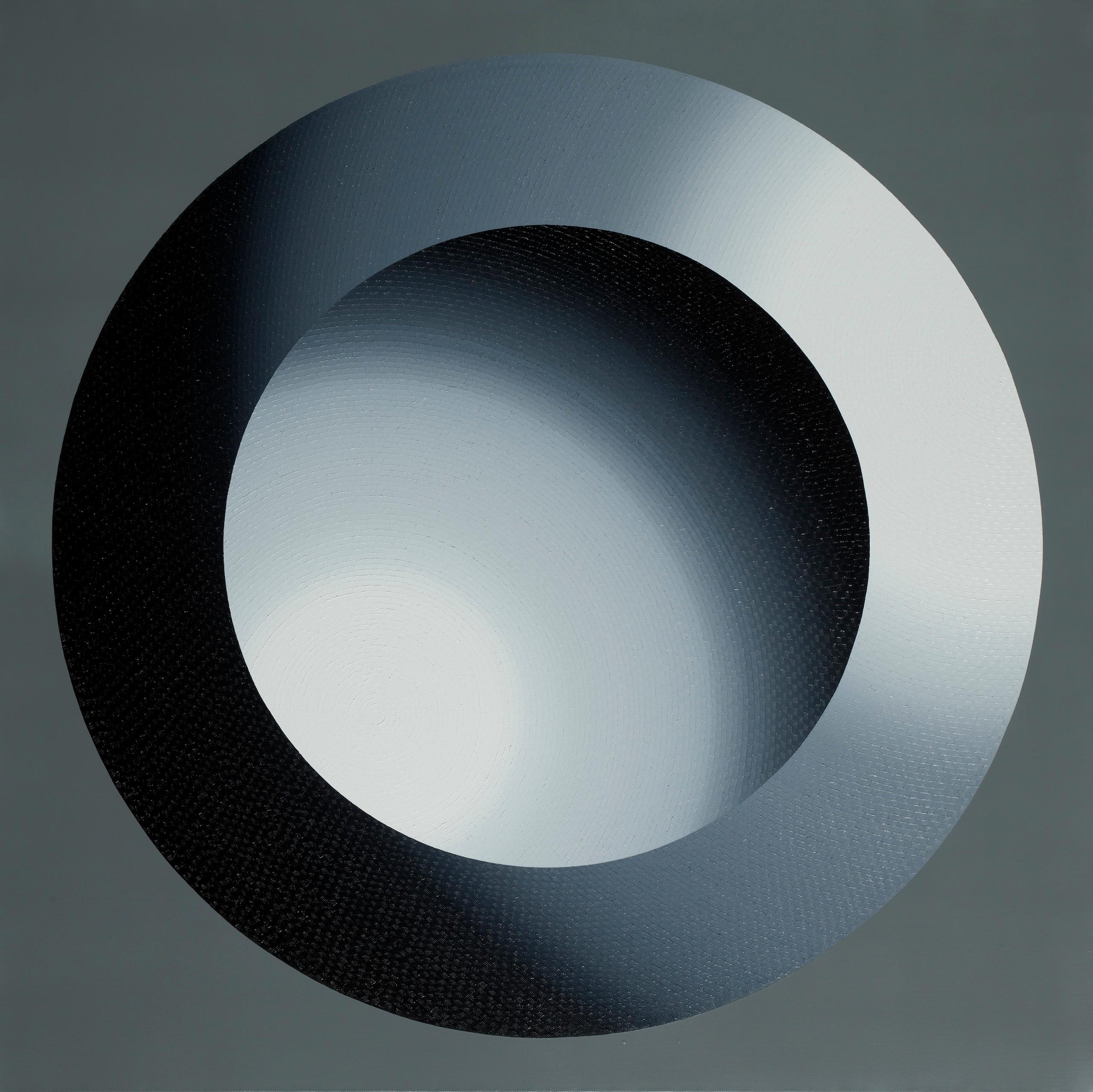 Cabbage Butterfly 2 is a unique oil and acrylic on canvas painting by contemporary artist Mathieu Piffeteau, dimensions are 120 × 120 cm (47.2 × 47.2 in).  
The artwork is signed, sold unframed and comes with a certificate of authenticity.   

The