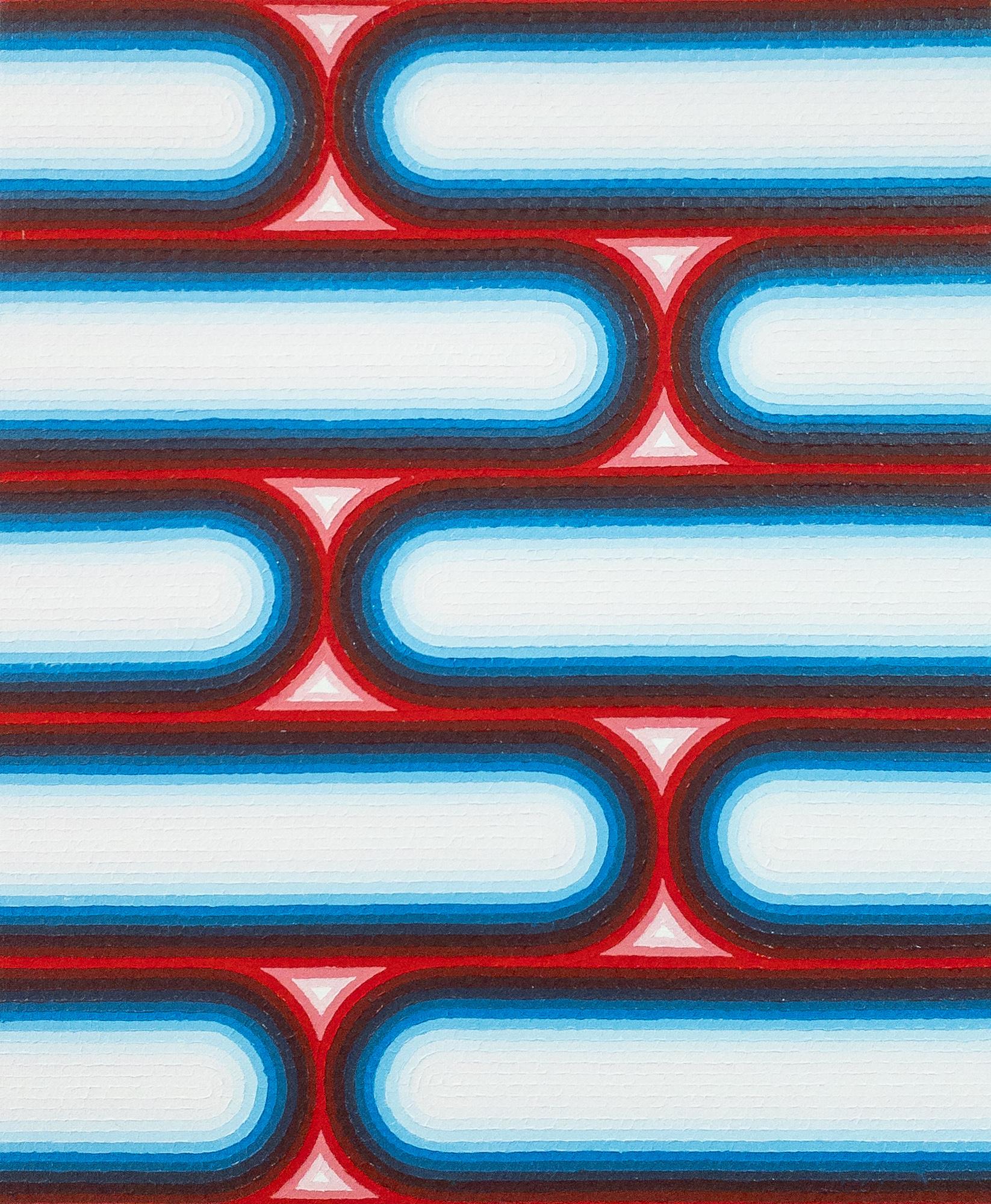 Wax 2 ist ein einzigartiges Gemälde des zeitgenössischen Künstlers Mathieu Piffeteau in Öl auf Leinwand mit den Maßen 55 × 46 cm (21,6 × 18,1 in).  
Das Kunstwerk ist signiert, wird ungerahmt verkauft und wird mit einem Echtheitszertifikat