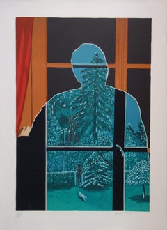 Tribute to Magritte - Original handsigned lithograph