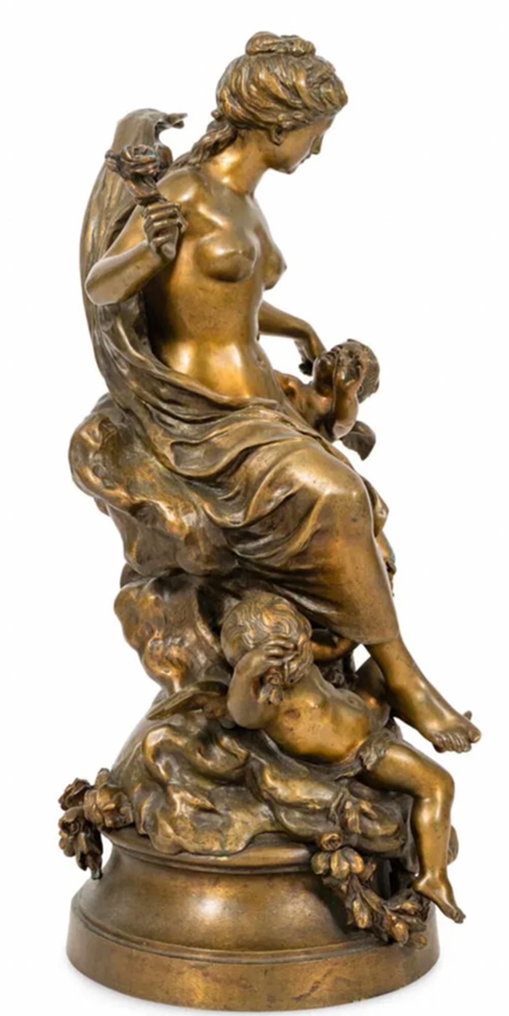 Mathurin Moreau Trionfo di Flora Bronzo in vendita 4