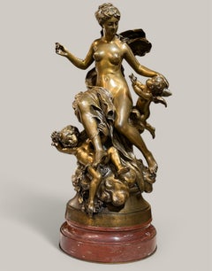 Mathurin Moreau Trionfo di Flora Bronzo