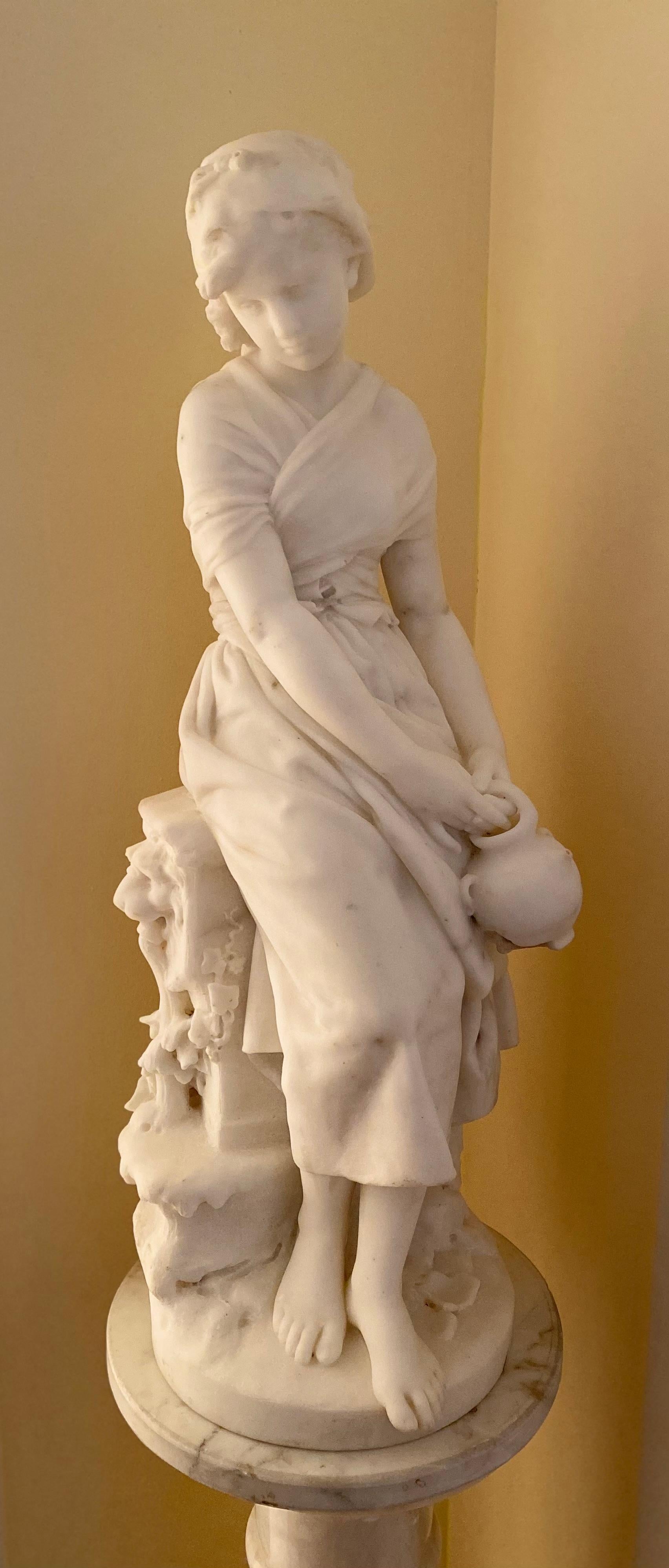 Mathurin Moreau Figurative Sculpture – DER FRÜHLING