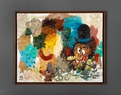 Peinture à l'huile post-impressionniste "Pintor Español Con Hambre", 2022
