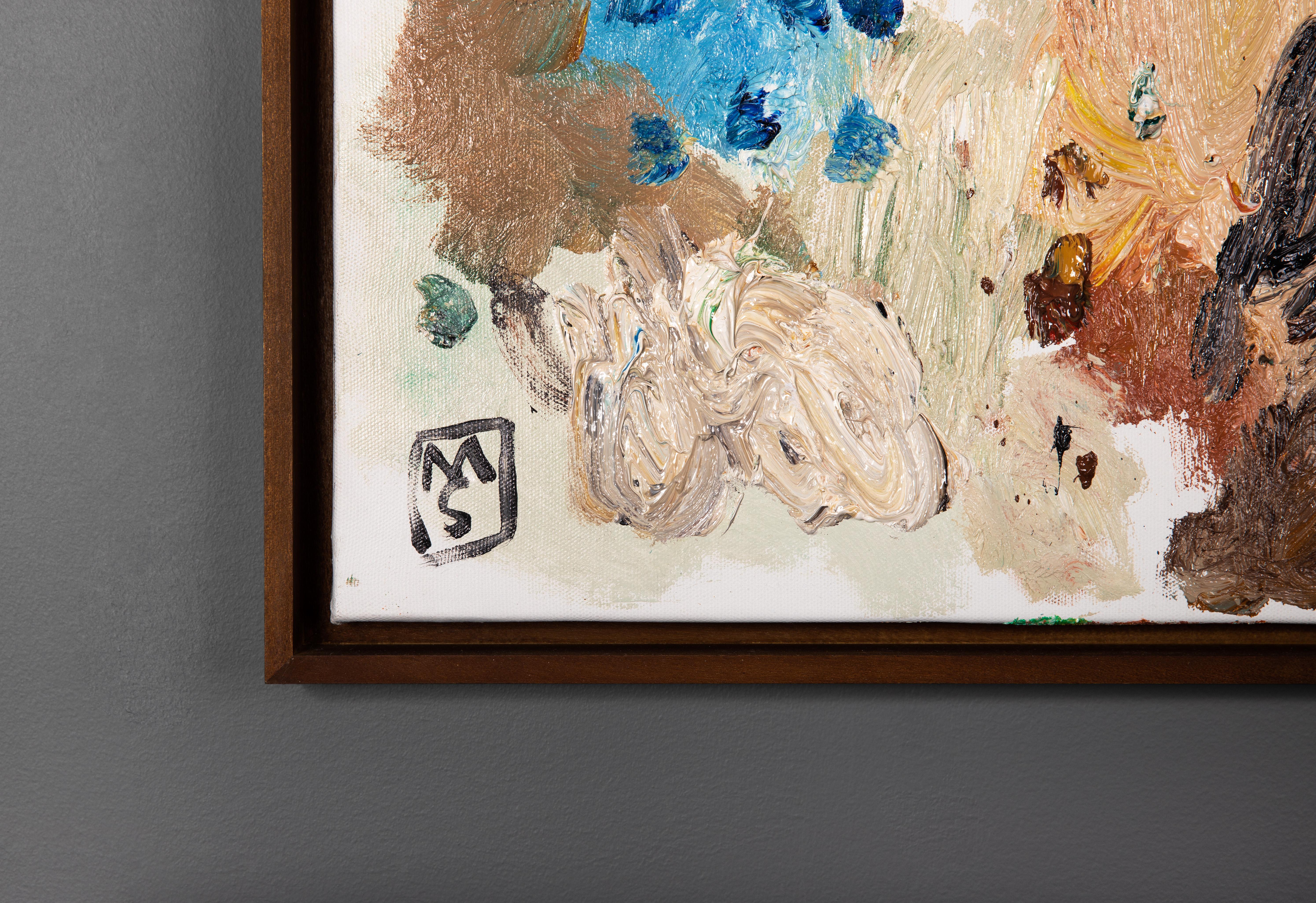 'Pintor Español Con Hambre' Post-Impressionist Oil Painting, 2022 For Sale 2