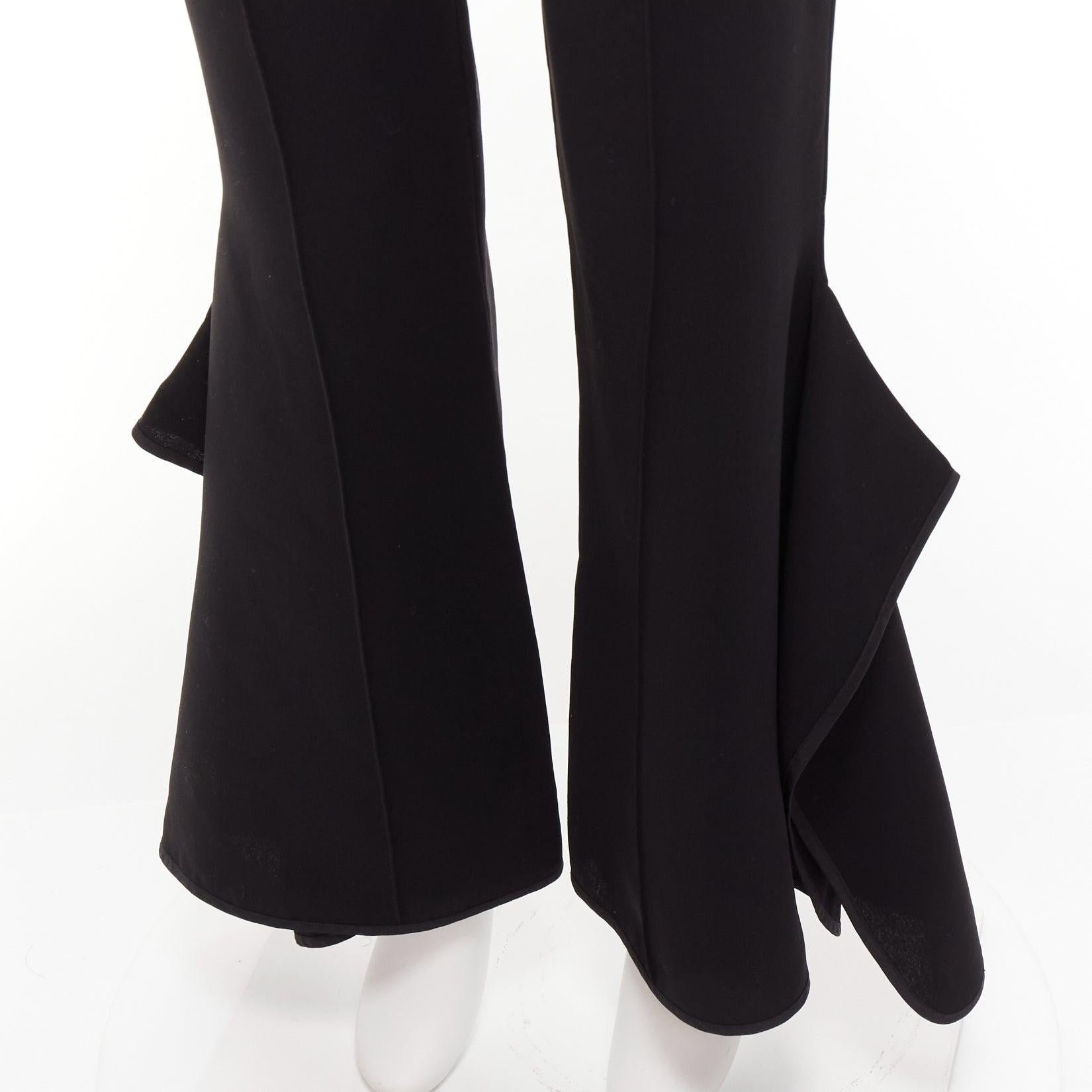 MATICEVSKI 2016 Primal black front pleat side ruffles flare leg pants AUS10 M
Reference: KEDG/A00312
Brand: Maticevski
Model: Primal
Collection: AW 2016
Material: Polyester
Color: Black
Pattern: Solid
Closure: Zip
Extra Details: Exposed back
