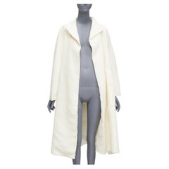 MATICEVSKI 2021 Prestige crema Collo 3D con tasche e spacchi laterali Cappotto AUS10 S