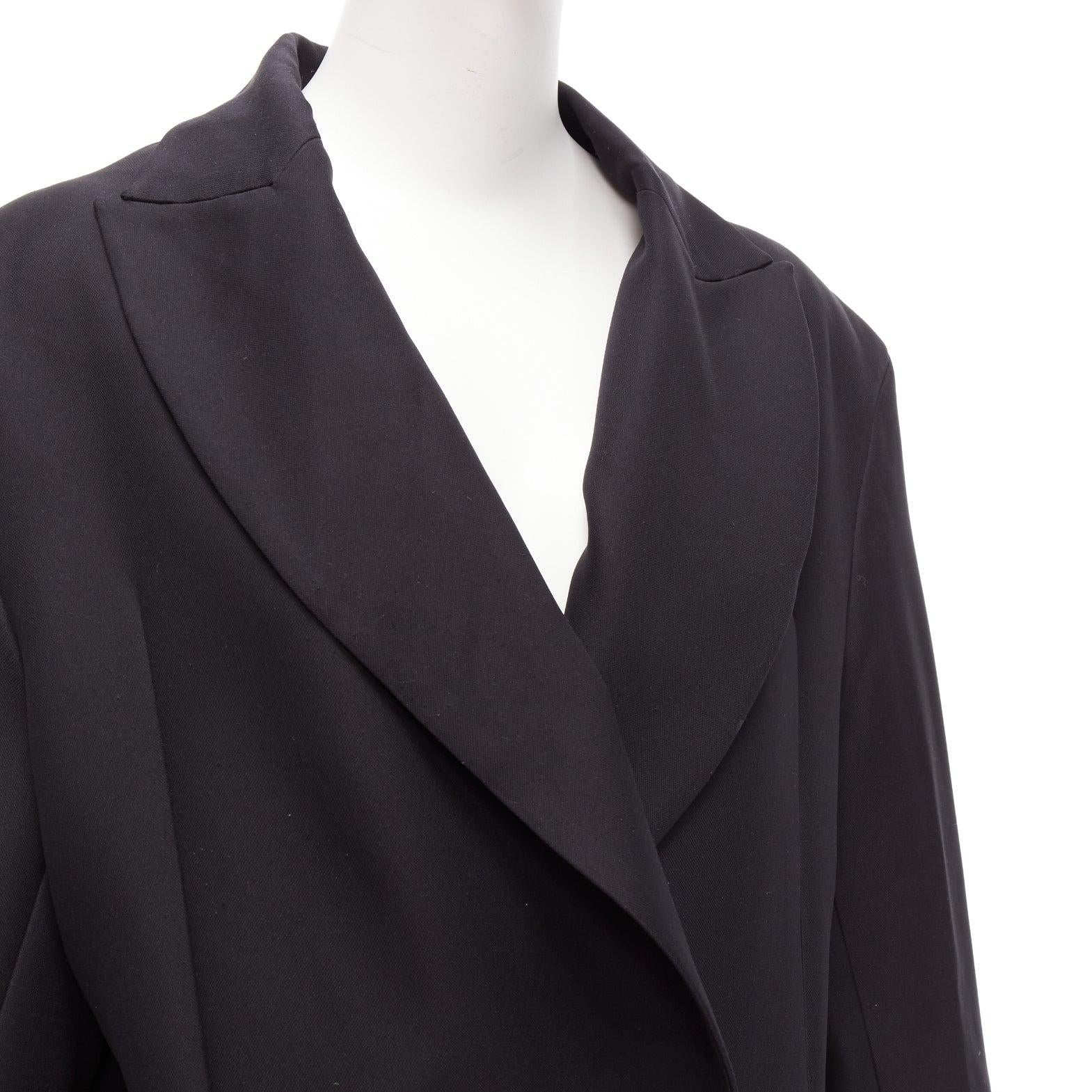 MATICEVSKI 2022 Territories black silk lined buttoned oversized blazer AUS8 S
Reference: KEDG/A00342
Brand: Maticevski
Model: Territories
Collection: FW 2022
Material: Polyester
Color: Black
Pattern: Solid
Closure: Button
Lining: Black Fabric
Extra